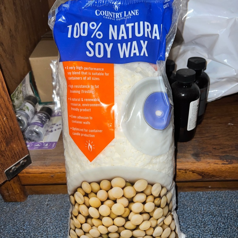 100% natural soy wax